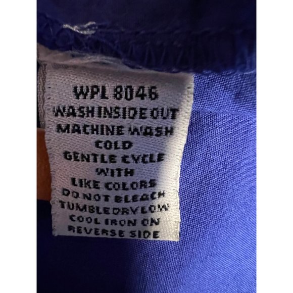 Style & Company Jeans Baby Doll Tank 12 Royal Blue Cotton Beaded Cotton - Picture 12 of 15